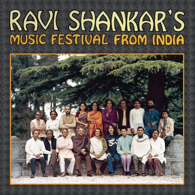 Album cover art for Ravi Shankar's Music Festival From India