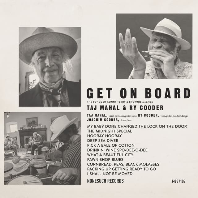 Album cover art for Get on Board