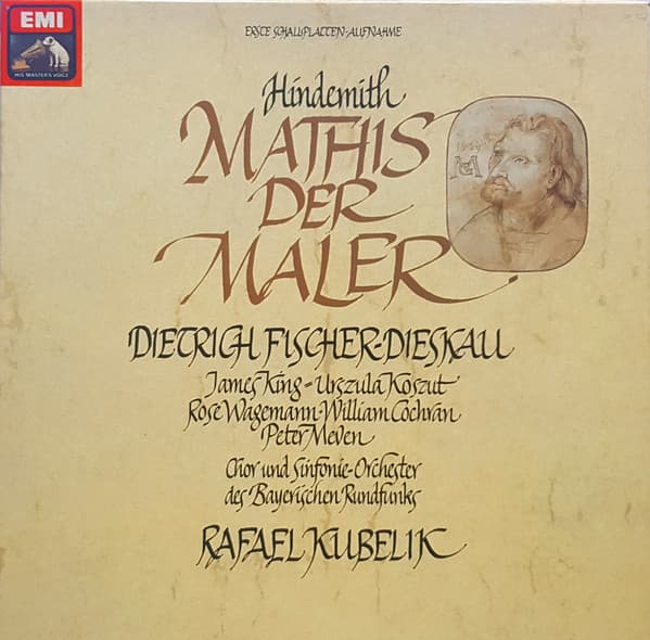 Album cover art for Hindemith: Mathis der Maler