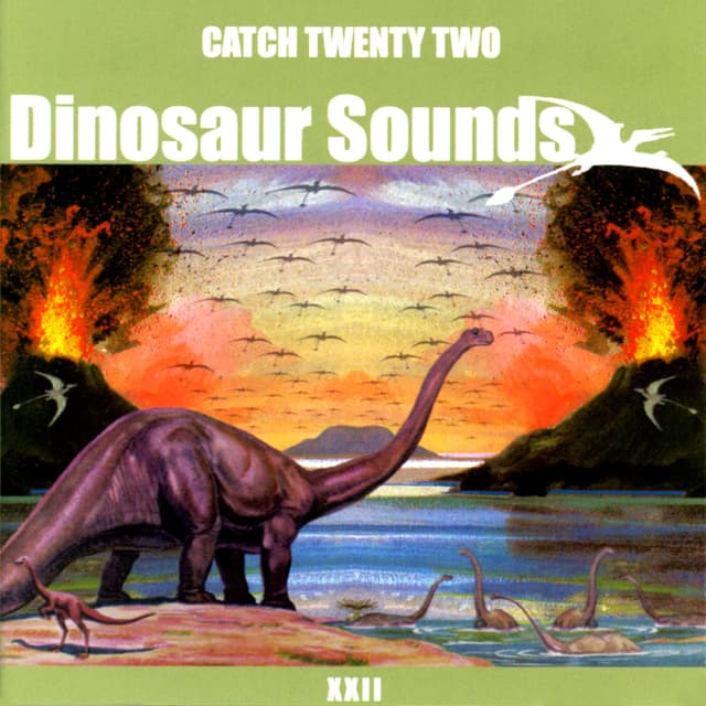 Album cover art for Dinosaur Sounds