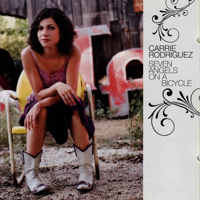 Album cover art for Seven Angels On a Bicycle