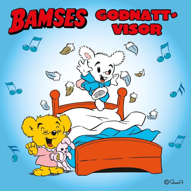 Album cover art for Bamses godnattvisor