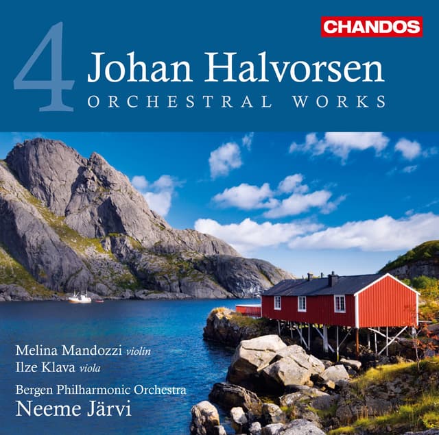 Album cover art for Halvorsen: Orchestral Works, Vol. 4