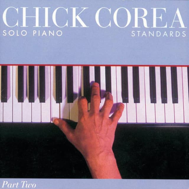 Album cover art for Solo Piano Part Two: Standards