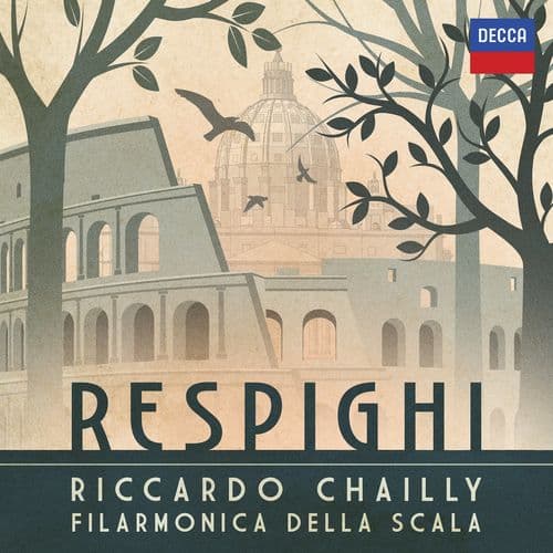 Album cover art for Respighi