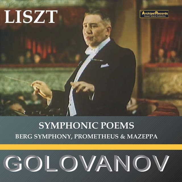 Album cover art for Franz Liszt : Symphonic Poems