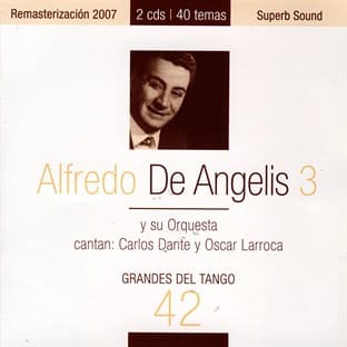 Album cover art for Grandes Del Tango 42 - Alfredo De Angelis 3