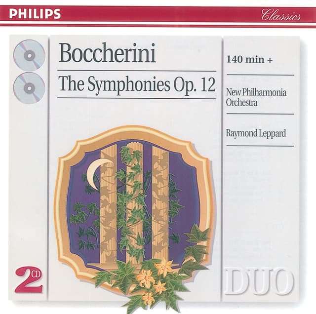 Album cover art for Boccherini: 6 Symphonies, Op.12
