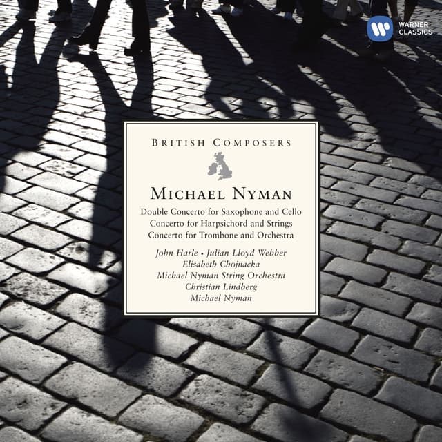 Album cover art for Concertos - Michael Nyman