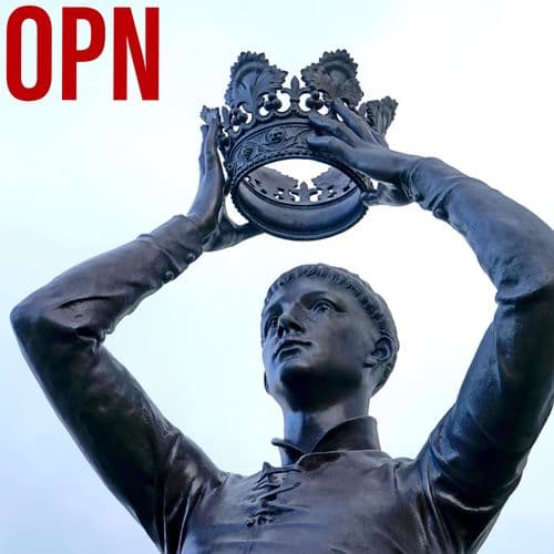 Album cover art for OPN