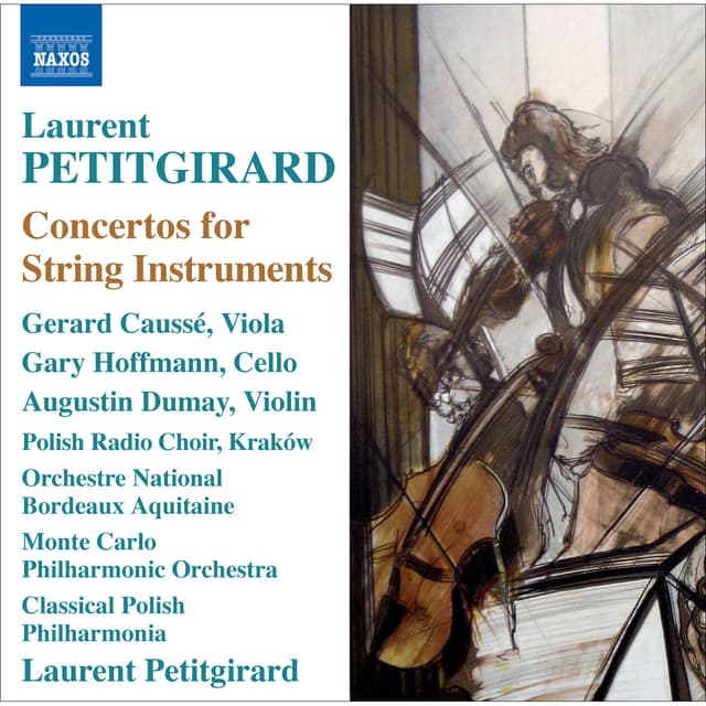 Album cover art for Petitgirard : Concertos Pour Instruments à Cordes