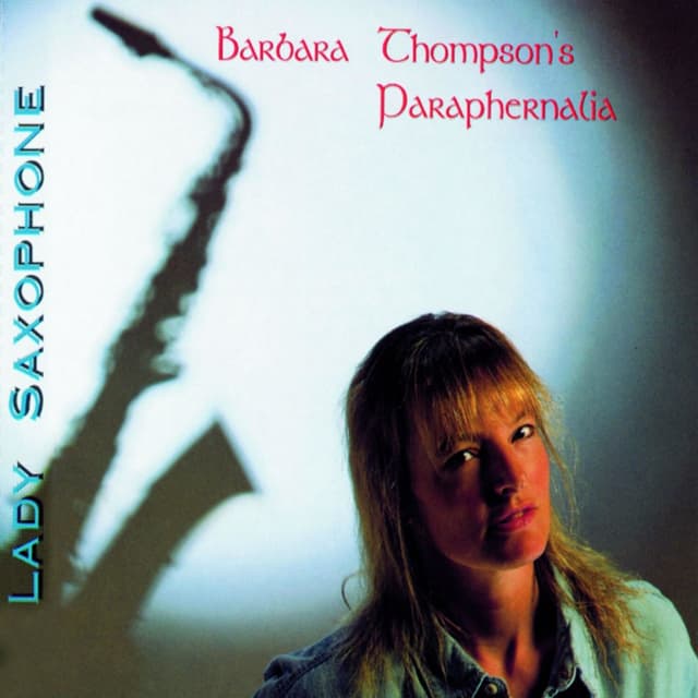 Album cover art for Lady Saxophone