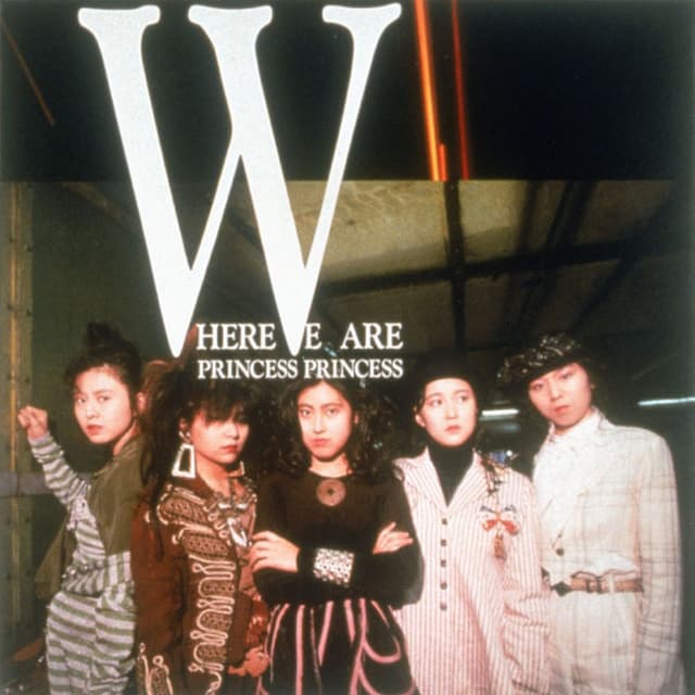 Album cover art for HERE WE ARE