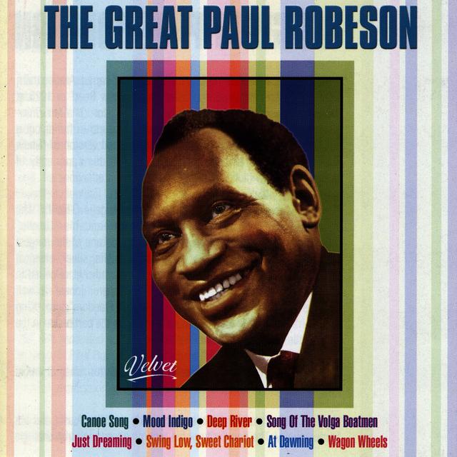 Album cover art for The Great Paul Robeson
