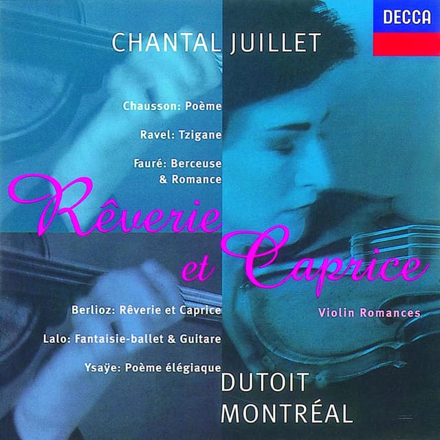Album cover art for Fauré/Ysayë/Ravel/Lalo etc.: Rêverie et Caprice