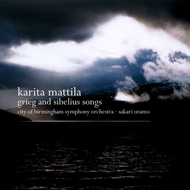 Album cover art for Grieg & Sibelius : Scandinavian Songs