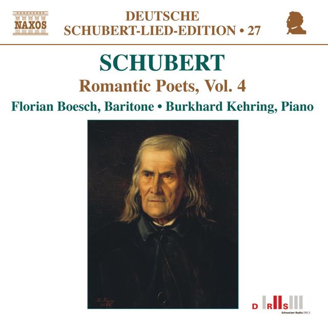 Album cover art for Schubert : Poètes Romantiques (volume 4)