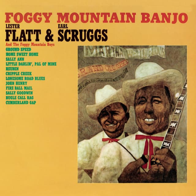 Album cover art for Foggy Mountain Banjo