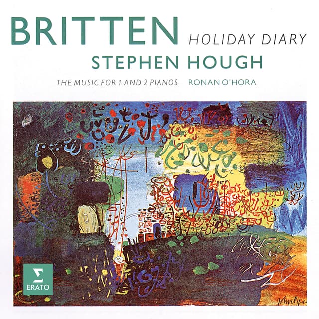 Album cover art for Britten: Piano Works