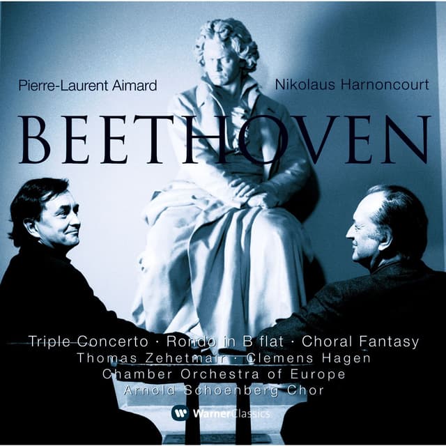 Album cover art for Beethoven : Triple Concerto - Rondo In B Flat - Choral Fantasy