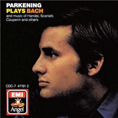 Album cover art for Parkening Plays Bach