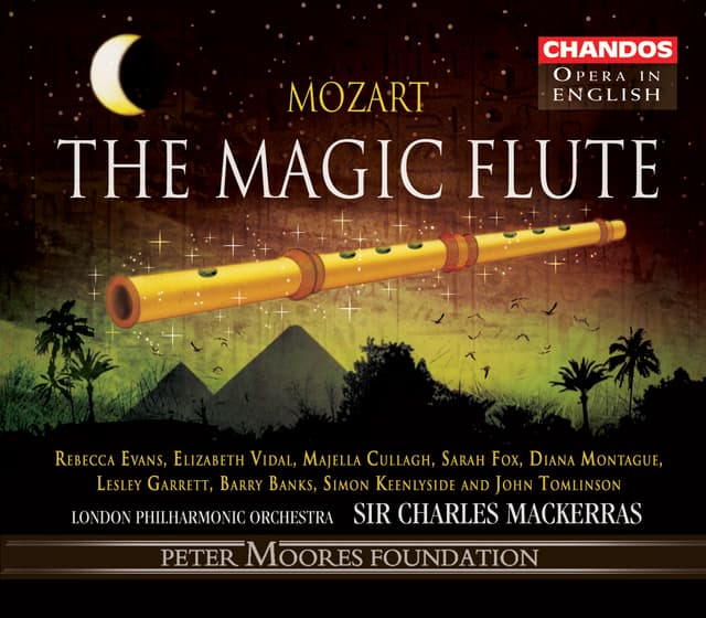Album cover art for Mozart : La Flûte Enchantée (the Magic Flute) (intégrale)