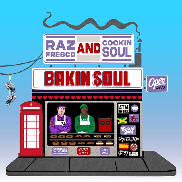 Album cover art for BAKIN SOUL