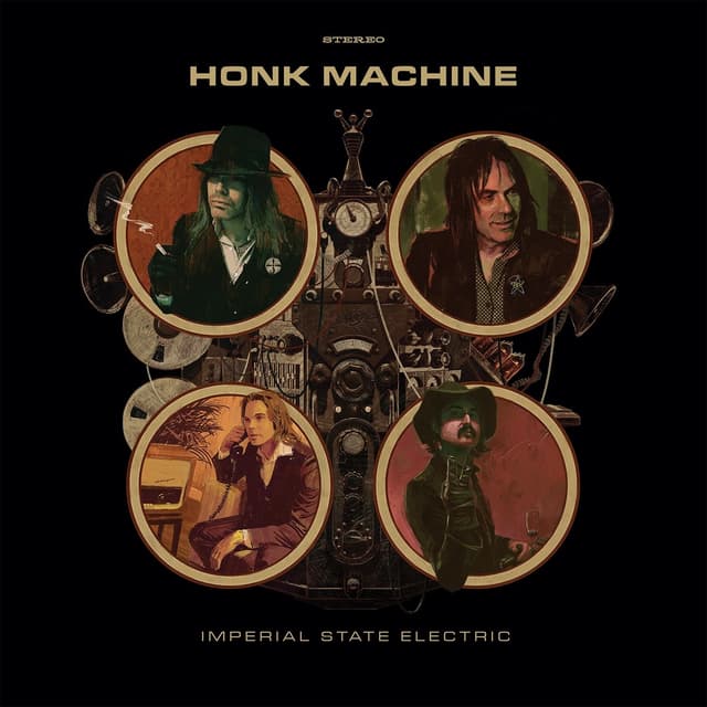 Album cover art for Honk machine