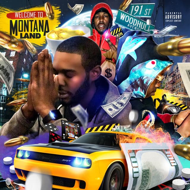 Album cover art for Welcome to Montana Land