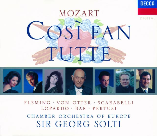 Album cover art for Mozart: Così fan tutte