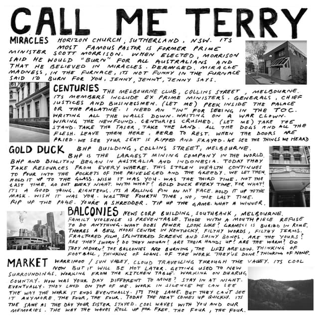 Album cover art for Call Me Terry