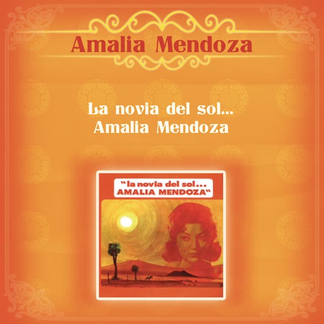 Album cover art for La Novial del Sol... Amalia Mendoza