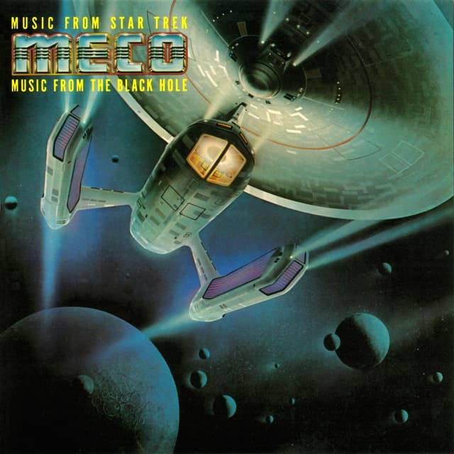 Album cover art for Music from Star Trek and The Black Hole