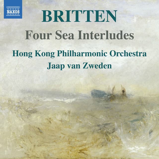 Album cover art for Britten: 4 Sea Interludes, Op. 33a