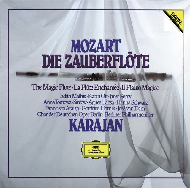 Album cover art for Mozart: Die Zauberflöte