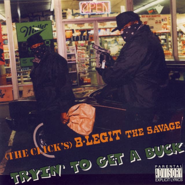 Album cover art for Tryin' to Get a Buck