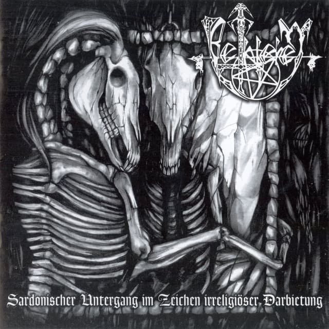 Album cover art for Sardonischer Untergang im Zeichen irreligiöser Darbietung