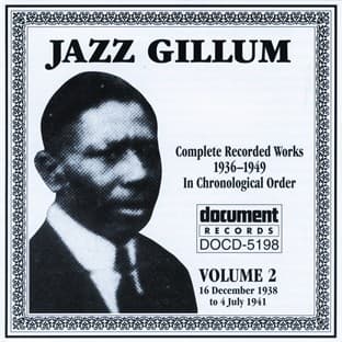 Album cover art for Jazz Gillum Vol. 2 1938-1941