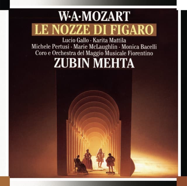 Album cover art for Mozart : Le Nozze di Figaro