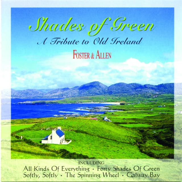 Album cover art for Shades of Green - A Tribute to Old Ireland
