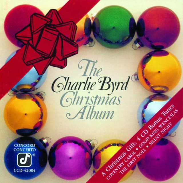 Album cover art for Charlie Byrd Christmas Album