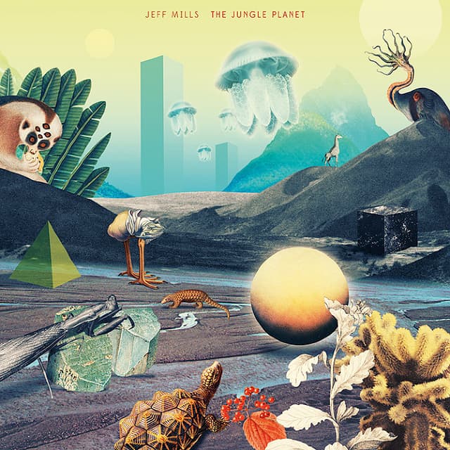 Album cover art for The Jungle Planet