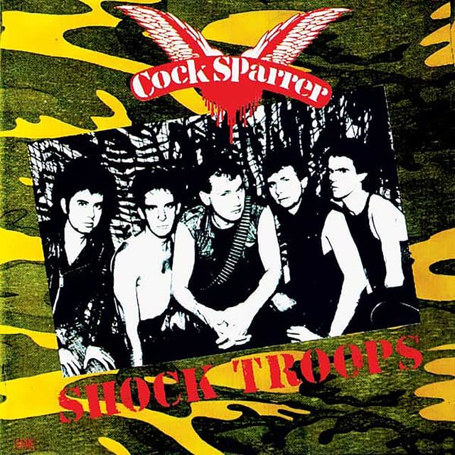 Album cover art for Shock Troops