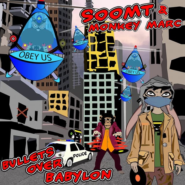 Album cover art for Bullets Over Babylon