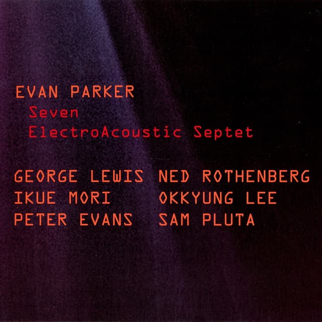 Album cover art for Seven Electroacoustic Septet