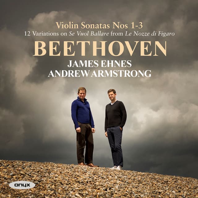 Album cover art for Beethoven: Violin Sonatas Nos. 1 - 3