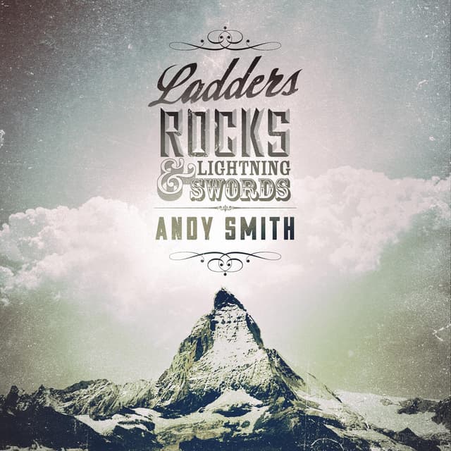 Album cover art for Ladders, Rocks & Lightning Swords