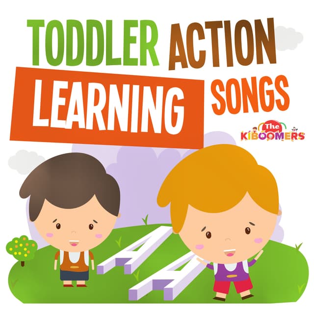 Album cover art for Toddler Action Learning Songs