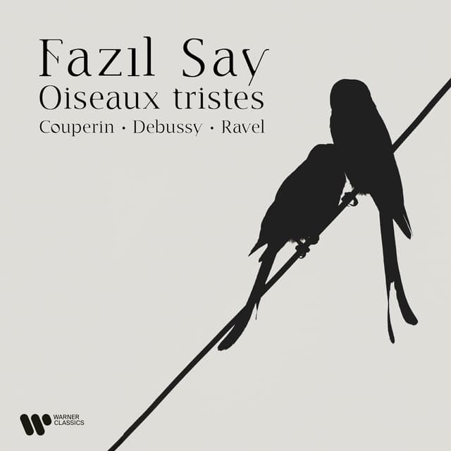 Album cover art for Oiseaux tristes. Couperin, Debussy & Ravel