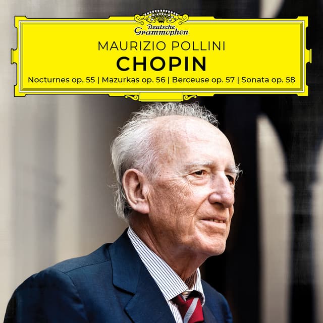 Album cover art for Chopin: Nocturnes, Mazurkas, Berceuse, Sonata, Opp. 55-58